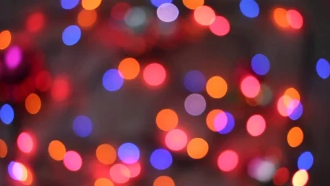 Abstract background of christmas lights Stockbeeldmateriaal 83565181