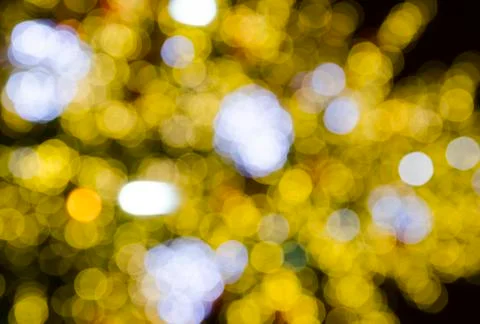 Abstract background with Christmas lights Stock Photos