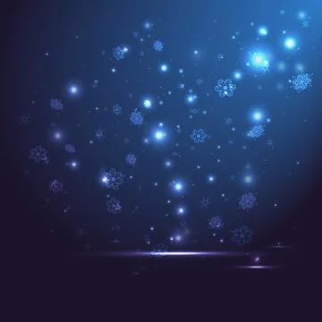 Abstract background. Christmas night. Vector illustration. Stock-Illustration