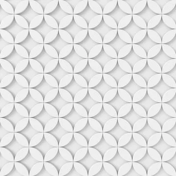 Abstract background of circle. 3D rendering. Stock Illustration