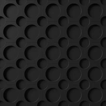 Abstract background of circle. 3D rendering. Stock Illustration