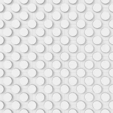 Abstract background of circle. 3D rendering. Stock Illustration