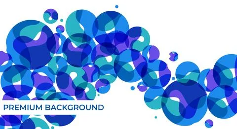 Abstract background with circle elements fulfil. Colorful geometric Circula.. Stock Illustration