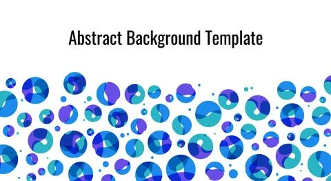 Abstract background with circle elements fulfil. Colorful geometric Circula.. Stock Illustration