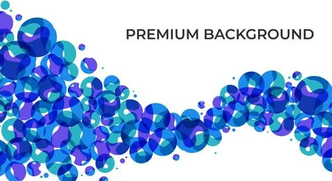 Abstract background with circle elements fulfil. Colorful geometric Circula.. Stock Illustration