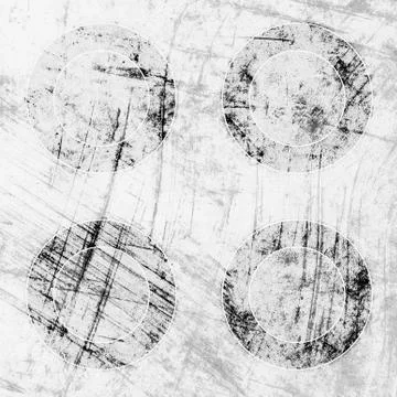 Abstract background with circle elements Illustrazione stock