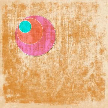 Abstract background with circle elements Stock Illustration