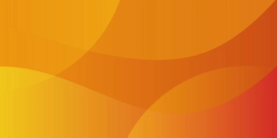 Abstract background with circle elements. Simple red and yellow round art v.. Stock Illustration