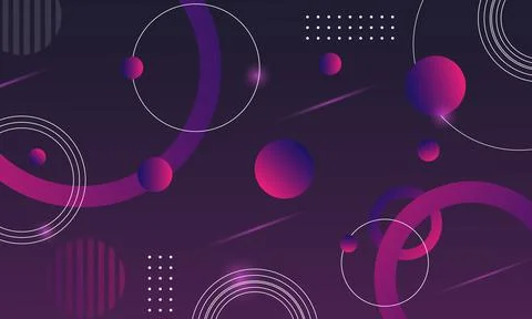 Abstract background circle with gradient Stock Illustration