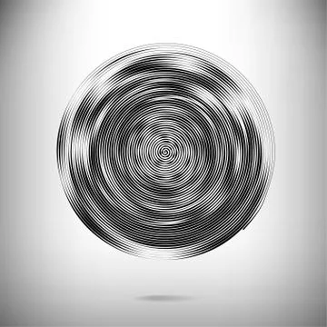 Abstract background in circle. Stock Illustration