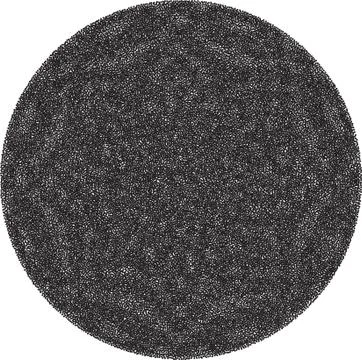 Abstract background in circle Stock Illustration