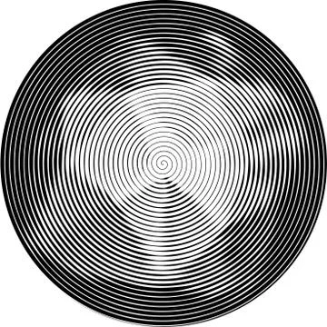 Abstract background in circle Stock Illustration