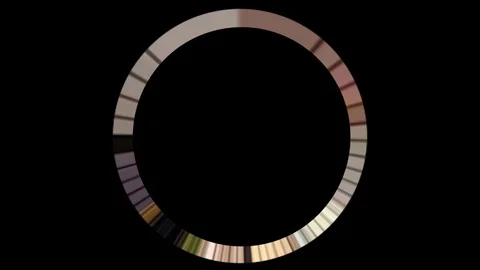 Abstract Background circle light motion black backgrounds Video stock 129323650