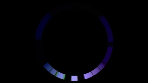 Abstract Background circle light motion black backgrounds Stock Footage 129331196