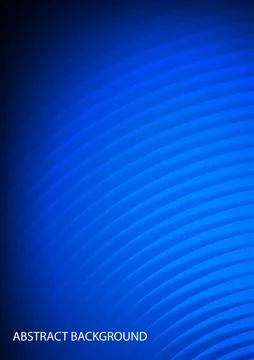 Abstract background circle line parallel blue color tone gradient Stock Illustration