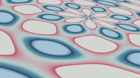 Abstract background with circles and flower. Stock Footage 236496231