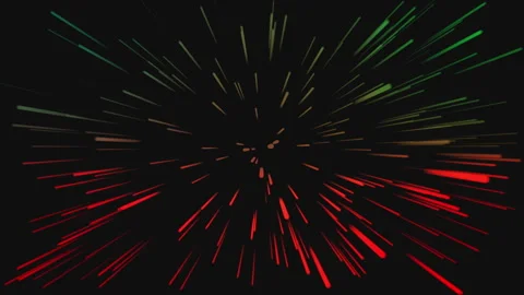 Abstract background with circles and lines. Different color of background. Stock Footage 282581954