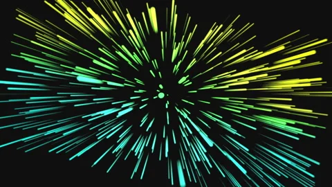 Abstract background with circles and lines. Different color of background. Stock Footage 282583997