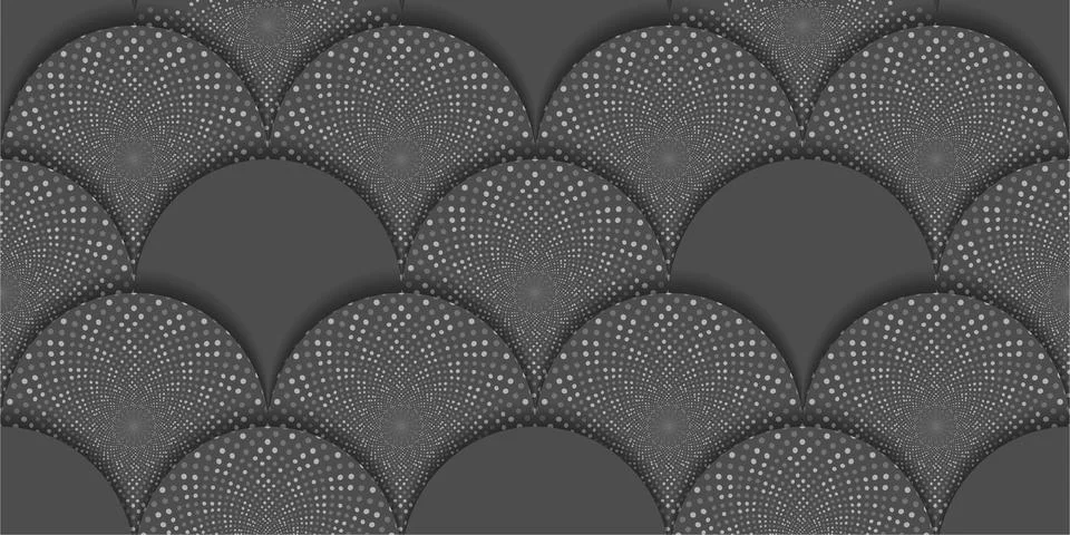 Abstract background with circles. Applicable for wall poster, poster, banner, Stock Illustration