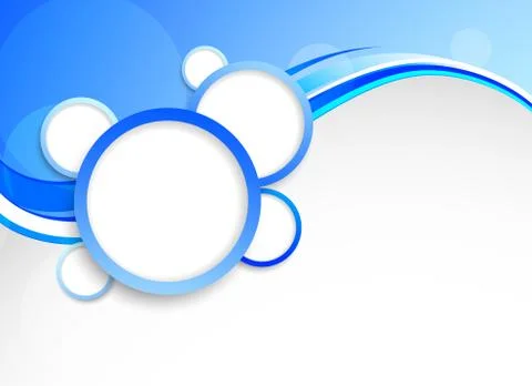 Abstract background with circles Stock Illustration