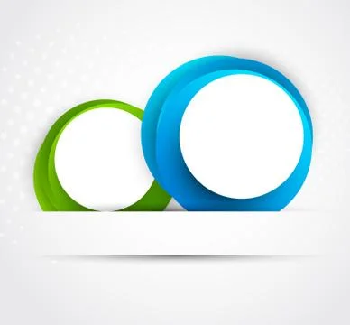 Abstract background with circles Stock Illustration