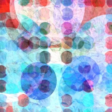 Abstract background of circles Stock Illustration