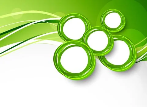 Abstract background with circles Stock Illustration