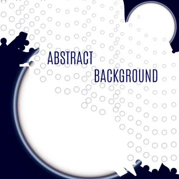 Abstract background circles Stock Illustration