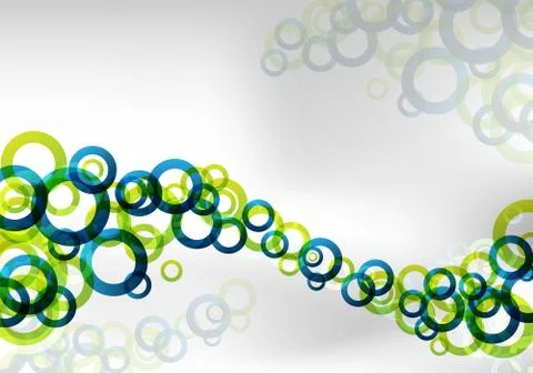 Abstract background with circles イラスト素材