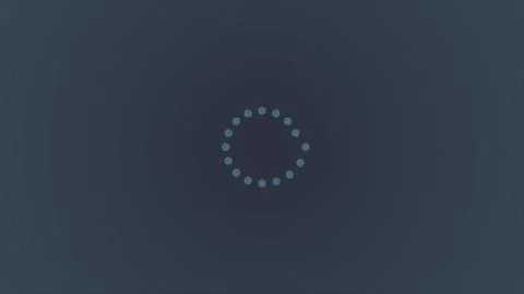 Abstract background with circles. Seamless loop. Loopable cyclic animated Stock Illustration