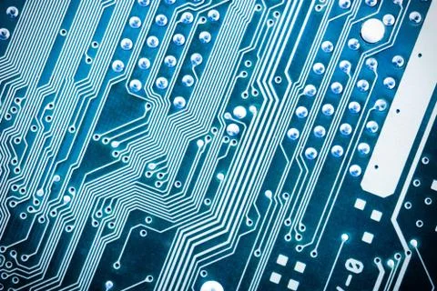 Abstract background with Circuit board Stock Photos