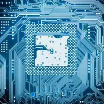 Abstract background with Circuit board Stock Photos