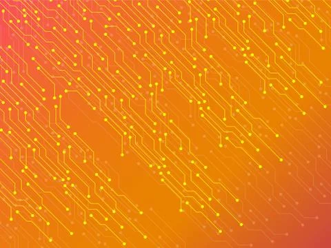 Abstract background with circuit board, technology texture. Electronic mother Illustrazione stock