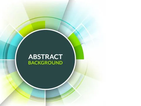 Abstract background with a circular space for text. Stock Illustration