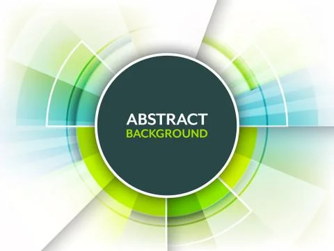 Abstract background with a circular space for text. Stock Illustration