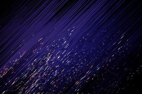 Abstract background city lights Illustrazione stock