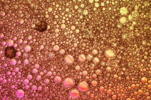 Abstract background of close-up foam Stock Photos