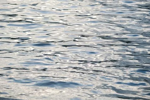 Abstract background with closeup view of light blue water surface Stock Photos