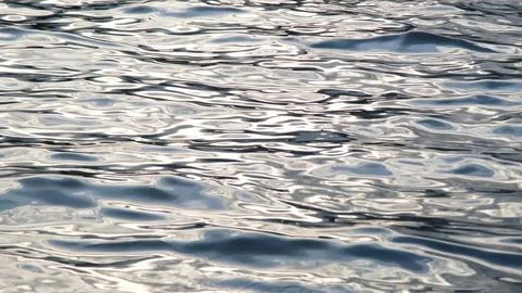 Abstract background with closeup view of light blue water surface Foto stock