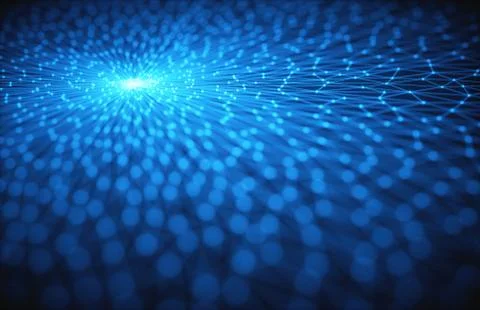 Abstract Background Cloud Computing Stock Illustration