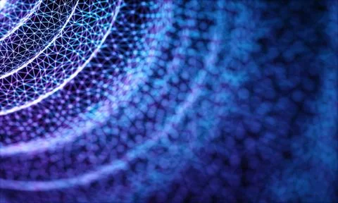 Abstract Background Cloud Computing Stock Illustration