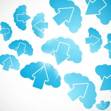 Abstract background: cloud 스톡 일러스트