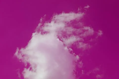 Abstract background, cloud in pink sky Stock Illustration
