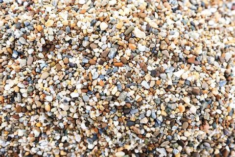 Abstract background of coarse sand. Stock Photos