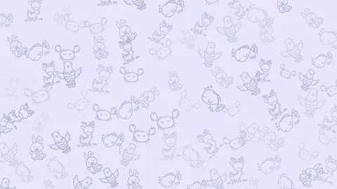 Abstract Background with Coffee Cup Icons - A Seamless Pattern. Stock Footage 322980076