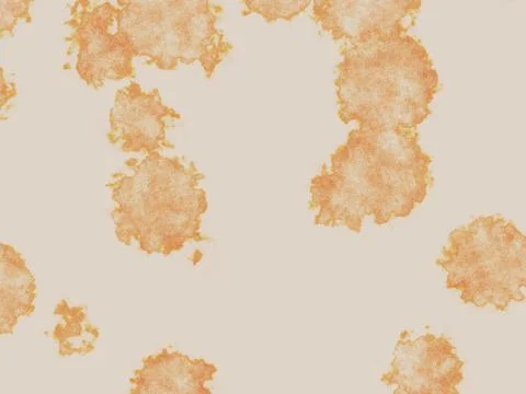 Abstract background with coffee stains, 3d render Stock Illustration