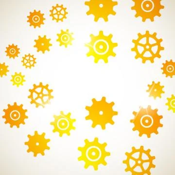 Abstract background: cogwheel 스톡 일러스트