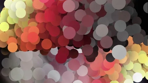 Abstract background with color circles. Stock Footage 71579733