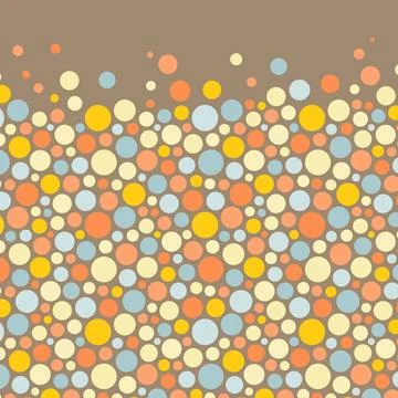Abstract background with color circles. Vector illustration. Abstract back... Stock Photos