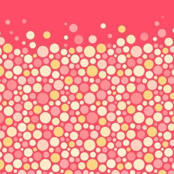 Abstract background with color circles. Vector illustration. Abstract back... Stock Photos